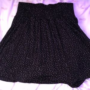 high waisted skirt